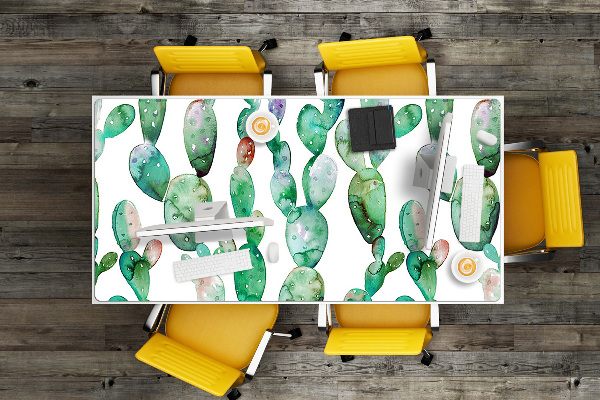 Podloga za mizo Watercolor cacti