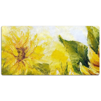 Podloga za pisalno mizo Sunflowers