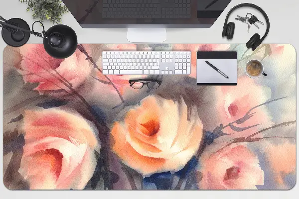 Podloga za mizo Orange roses