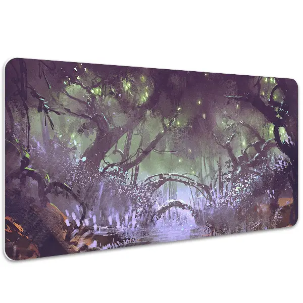 Podloga za mizo dark forest