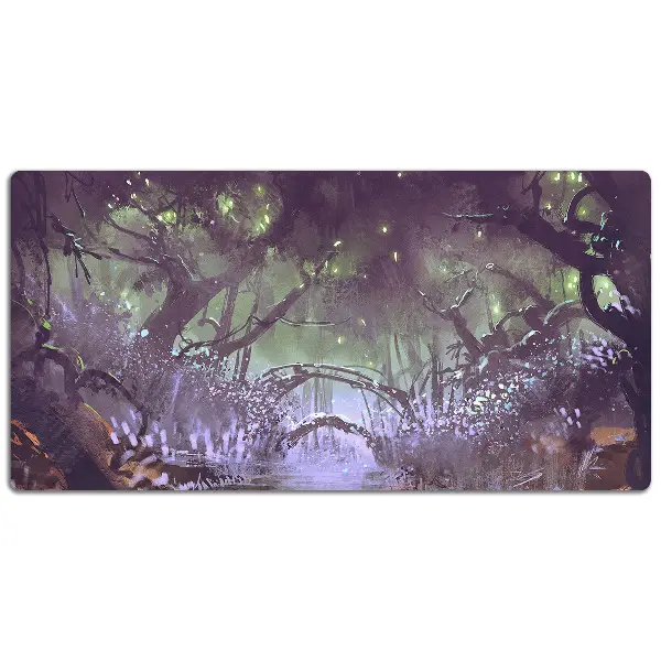 Podloga za mizo dark forest