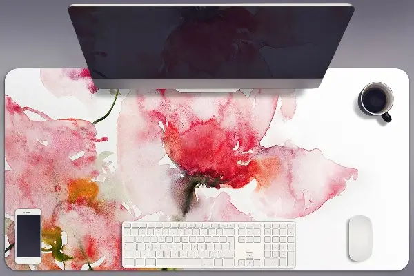 Podloga za mizo Watercolor flowers