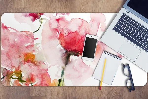 Podloga za mizo Watercolor flowers