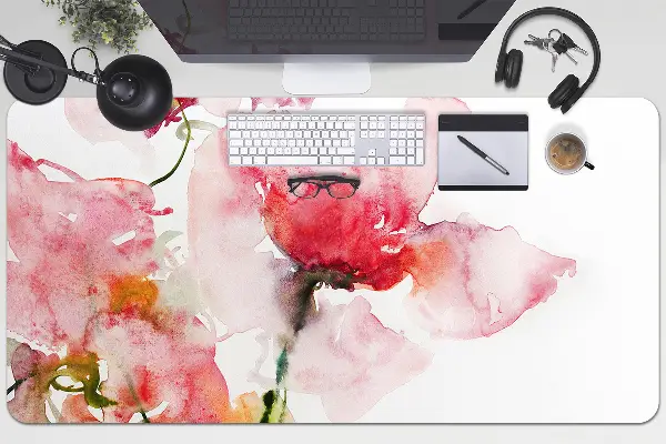 Podloga za mizo Watercolor flowers