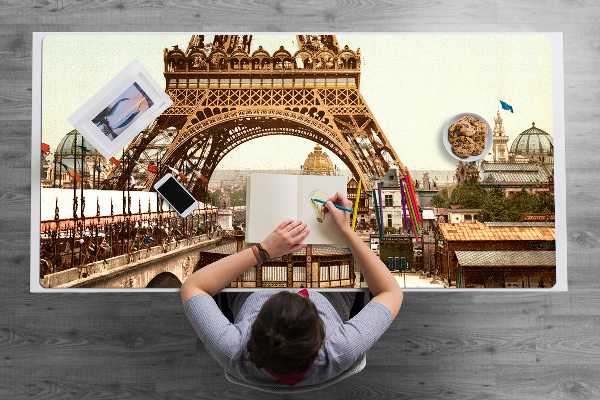 Namizna podloga Eiffel Retro tower