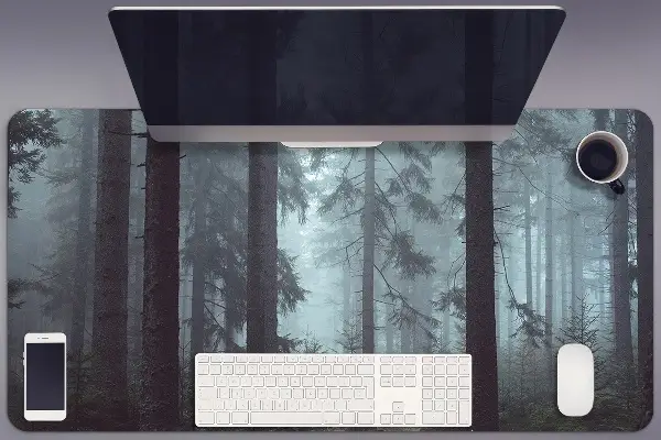 Podloga za mizo Foggy forest