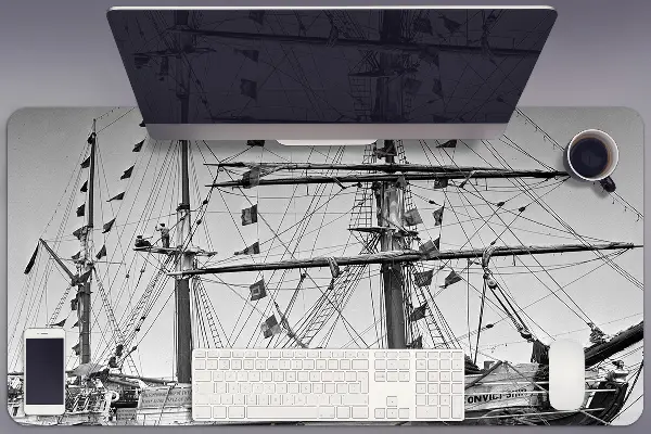 Podloga za mizo Vintage ship