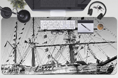Podloga za mizo Vintage ship