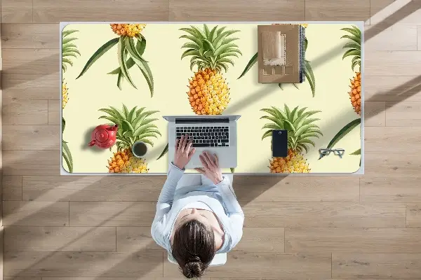Podloga za pisalno mizo Pineapple pattern