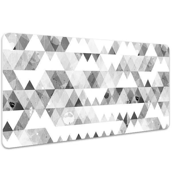 Namizna podloga Gray triangles pattern