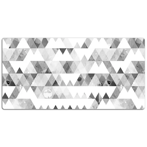 Namizna podloga Gray triangles pattern