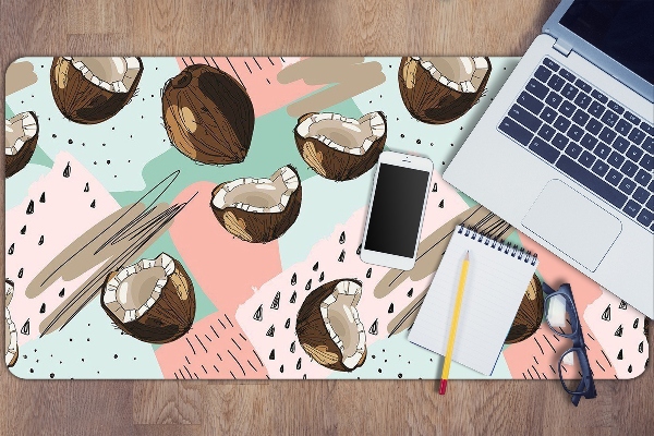 Podloga za pisalno mizo Coconut nuts