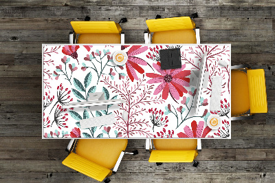 Podloga za pisalno mizo Floral pattern