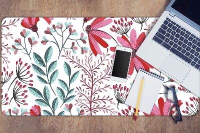 Podloga za pisalno mizo Floral pattern