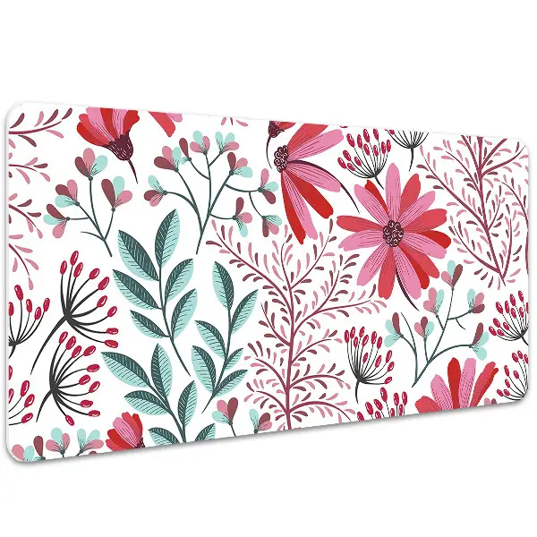 Podloga za pisalno mizo Floral pattern