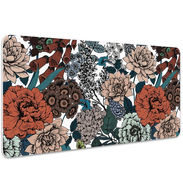 Namizna podloga Retro flowers