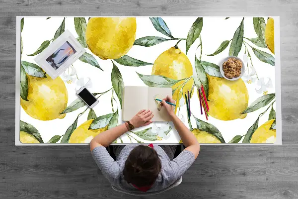 Namizna podloga Pobarvane limone