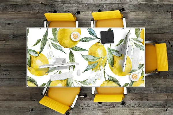 Namizna podloga Pobarvane limone