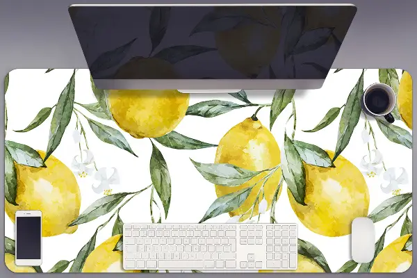 Namizna podloga Pobarvane limone