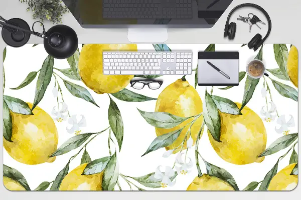 Namizna podloga Pobarvane limone