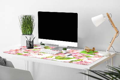 Podloga za mizo češnjevi cvetovi