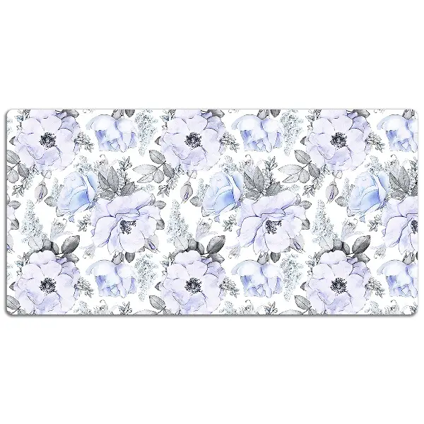 Podloga za pisalno mizo Modre vrtnice