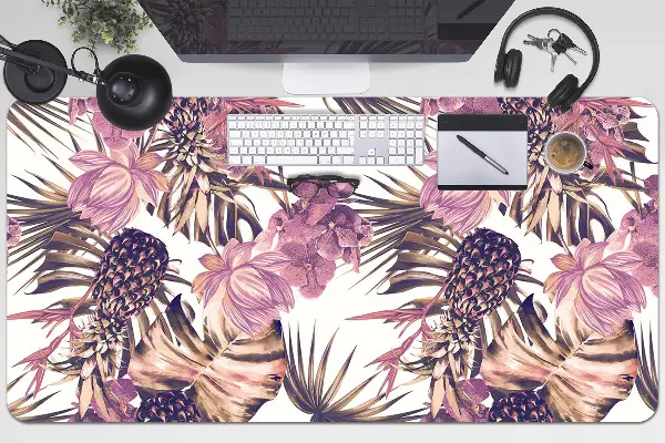 Podloga za pisalno mizo Vijolični ananas
