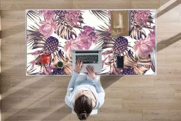 Podloga za pisalno mizo Vijolični ananas