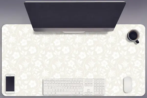 Podloga za pisalno mizo Floral wallpaper