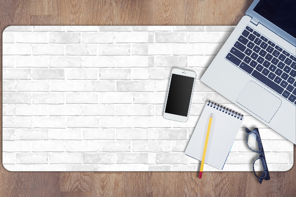 Namizna podloga White brick