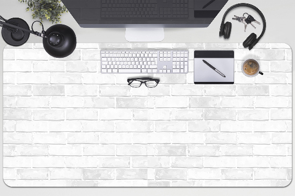 Namizna podloga White brick