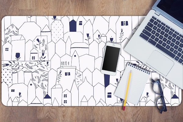 Namizna podloga Sketched city