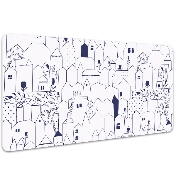 Namizna podloga Sketched city