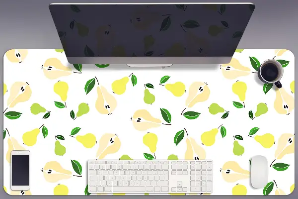 Podloga za pisalno mizo Yellow pears