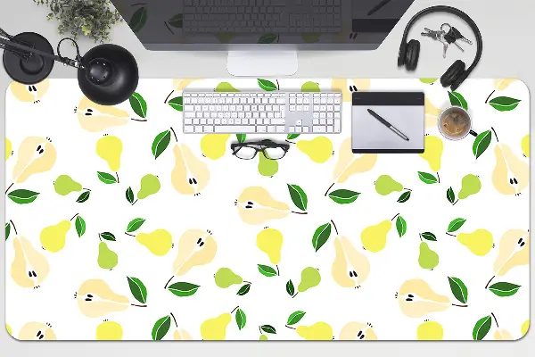 Podloga za pisalno mizo Yellow pears