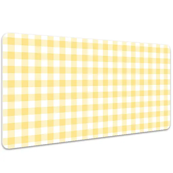 Podloga za pisalno mizo Yellow grille