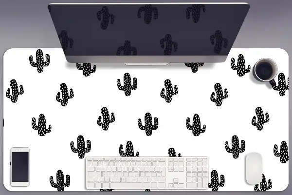 Podloga za pisalno mizo Cactus pattern