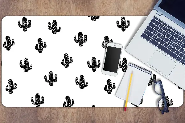 Podloga za pisalno mizo Cactus pattern