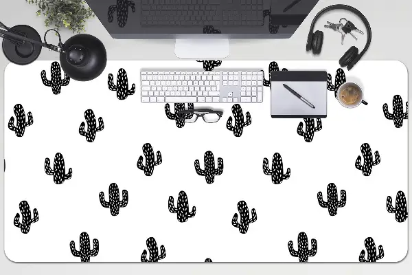 Podloga za pisalno mizo Cactus pattern
