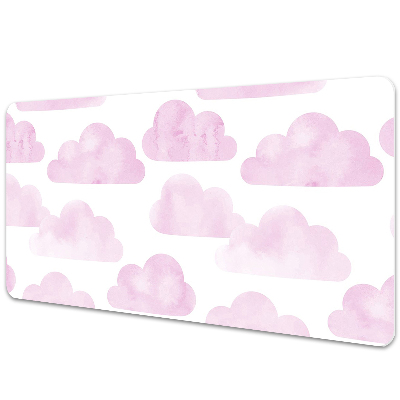 Podloga za pisalno mizo Pink clouds