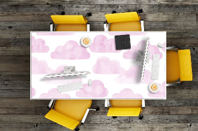 Podloga za pisalno mizo Pink clouds
