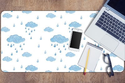 Podloga za pisalno mizo Dežni oblaki