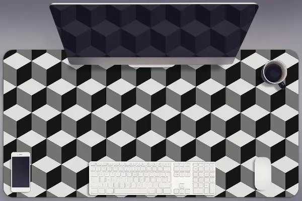 Podloga za pisalno mizo Six 3D pattern