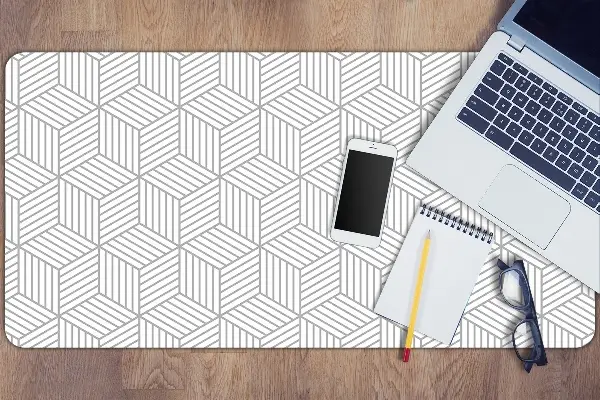 Podloga za pisalno mizo Six 3D pattern
