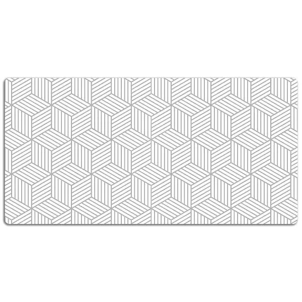 Podloga za pisalno mizo Six 3D pattern