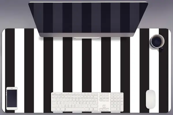 Podloga za pisalno mizo Striped pattern