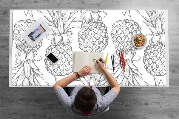 Podloga za pisalno mizo Pineapple pattern