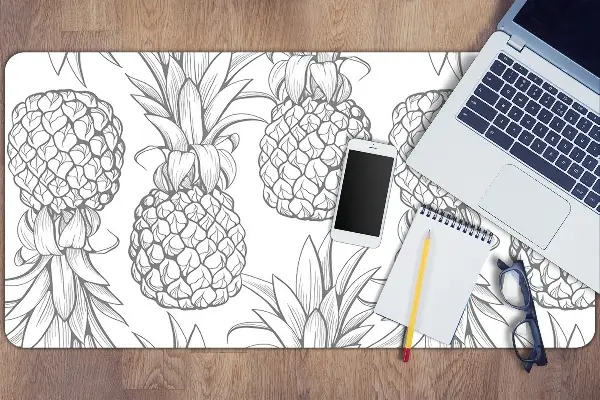 Podloga za pisalno mizo Pineapple pattern