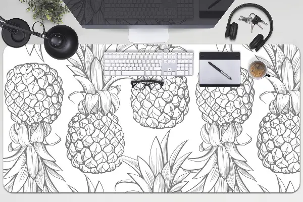 Podloga za pisalno mizo Pineapple pattern