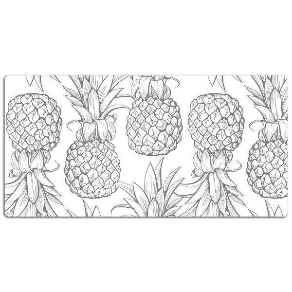 Podloga za pisalno mizo Pineapple pattern